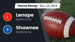 Recap: Lenape  vs. Shawnee  2018