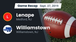 Recap: Lenape  vs. Williamstown  2019