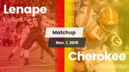 Matchup: Lenape  vs. Cherokee  2019