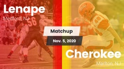 Matchup: Lenape  vs. Cherokee  2020