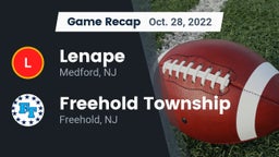 Recap: Lenape  vs. Freehold Township  2022