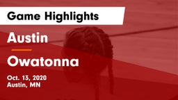 Austin  vs Owatonna  Game Highlights - Oct. 13, 2020