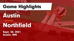 Austin  vs Northfield  Game Highlights - Sept. 30, 2021