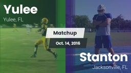 Matchup: Yulee  vs. Stanton  2016