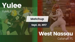 Matchup: Yulee  vs. West Nassau  2017