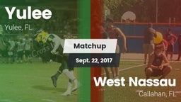 Matchup: Yulee  vs. West Nassau  2017
