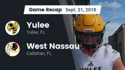Recap: Yulee  vs. West Nassau  2018