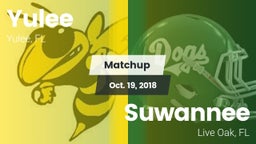 Matchup: Yulee  vs. Suwannee  2018