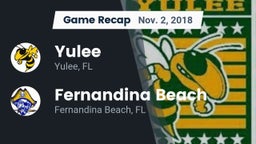 Recap: Yulee  vs. Fernandina Beach  2018