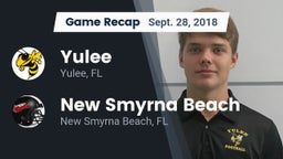 Recap: Yulee  vs. New Smyrna Beach  2018