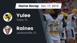 Recap: Yulee  vs. Raines  2019