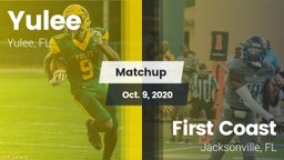 Matchup: Yulee  vs. First Coast  2020