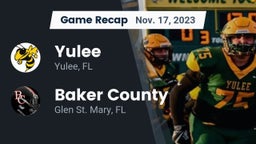 Recap: Yulee  vs. Baker County  2023