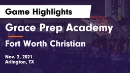 Grace Prep Academy vs Fort Worth Christian  Game Highlights - Nov. 2, 2021