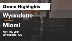 Wyandotte  vs Miami  Game Highlights - Nov. 23, 2021