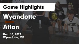 Wyandotte  vs Afton  Game Highlights - Dec. 10, 2022