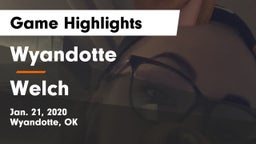 Wyandotte  vs Welch  Game Highlights - Jan. 21, 2020