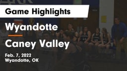 Wyandotte  vs Caney Valley  Game Highlights - Feb. 7, 2022