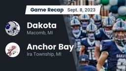 Recap: Dakota  vs. Anchor Bay  2023