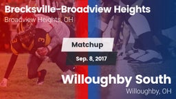 Matchup: Brecksville-Broadvie vs. Willoughby South  2017