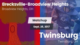 Matchup: Brecksville-Broadvie vs. Twinsburg  2017