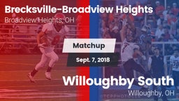 Matchup: Brecksville-Broadvie vs. Willoughby South  2018