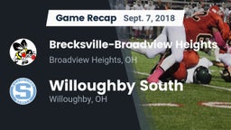 Recap: Brecksville-Broadview Heights  vs. Willoughby South  2018
