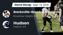 Recap: Brecksville-Broadview Heights  vs. Hudson  2018