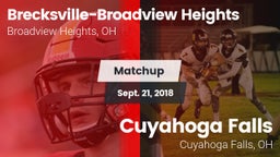 Matchup: Brecksville-Broadvie vs. Cuyahoga Falls  2018