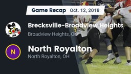 Recap: Brecksville-Broadview Heights  vs. North Royalton  2018