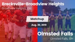 Matchup: Brecksville-Broadvie vs. Olmsted Falls  2019