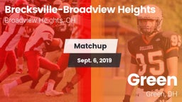 Matchup: Brecksville-Broadvie vs. Green  2019