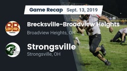 Recap: Brecksville-Broadview Heights  vs. Strongsville  2019