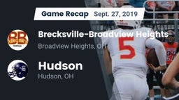 Recap: Brecksville-Broadview Heights  vs. Hudson  2019