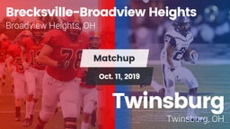 Matchup: Brecksville-Broadvie vs. Twinsburg  2019
