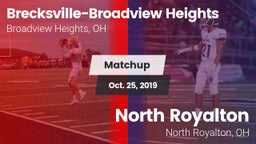 Matchup: Brecksville-Broadvie vs. North Royalton  2019