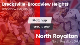 Matchup: Brecksville-Broadvie vs. North Royalton  2020