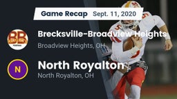Recap: Brecksville-Broadview Heights  vs. North Royalton  2020