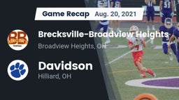 Recap: Brecksville-Broadview Heights  vs. Davidson  2021
