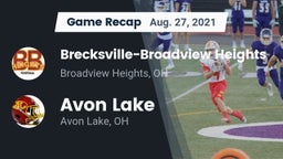 Recap: Brecksville-Broadview Heights  vs. Avon Lake  2021