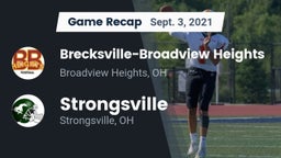 Recap: Brecksville-Broadview Heights  vs. Strongsville  2021