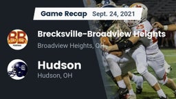 Recap: Brecksville-Broadview Heights  vs. Hudson  2021