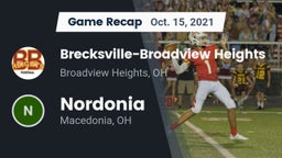 Recap: Brecksville-Broadview Heights  vs. Nordonia  2021