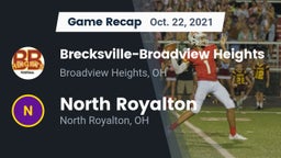 Recap: Brecksville-Broadview Heights  vs. North Royalton  2021