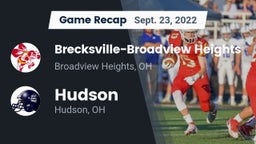 Recap: Brecksville-Broadview Heights  vs. Hudson  2022