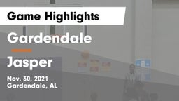 Gardendale  vs Jasper  Game Highlights - Nov. 30, 2021