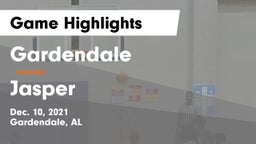 Gardendale  vs Jasper  Game Highlights - Dec. 10, 2021