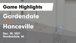 Gardendale  vs Hanceville  Game Highlights - Dec. 28, 2021