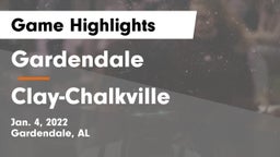 Gardendale  vs Clay-Chalkville  Game Highlights - Jan. 4, 2022