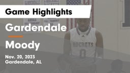 Gardendale  vs Moody  Game Highlights - Nov. 20, 2023